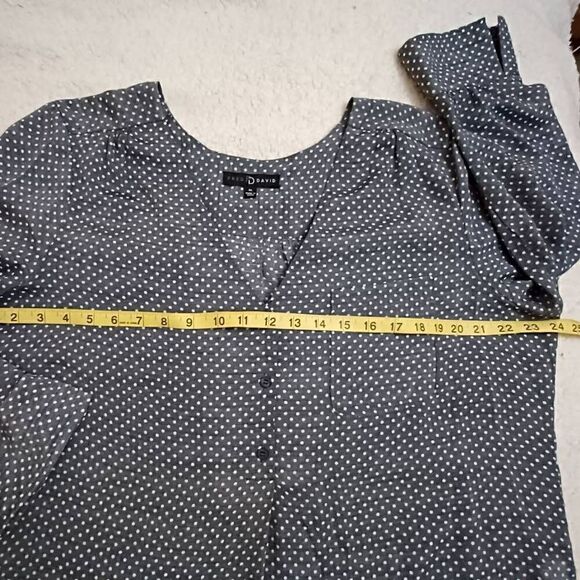 Fred David woman's tunic- blouse top Size XL - Picture 7 of 8